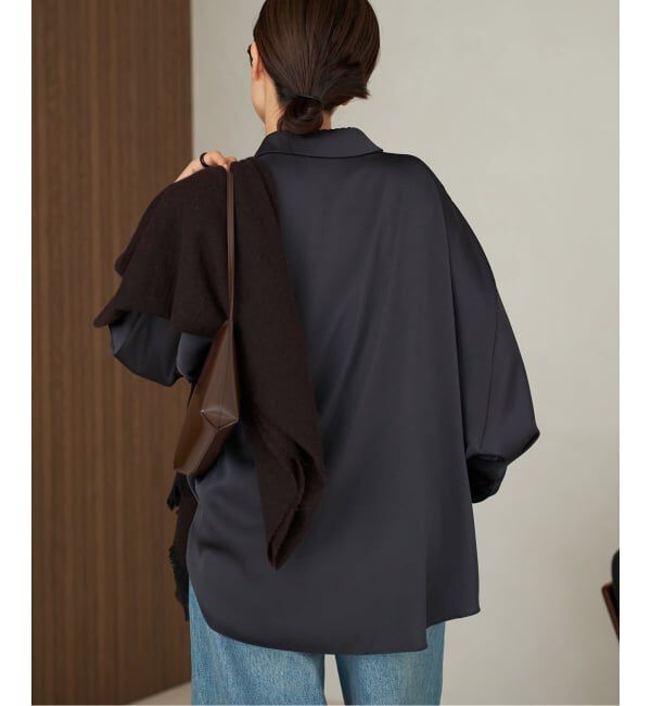 Plage「dull satin dolman ブラウス」|シャツ・ブラウス|