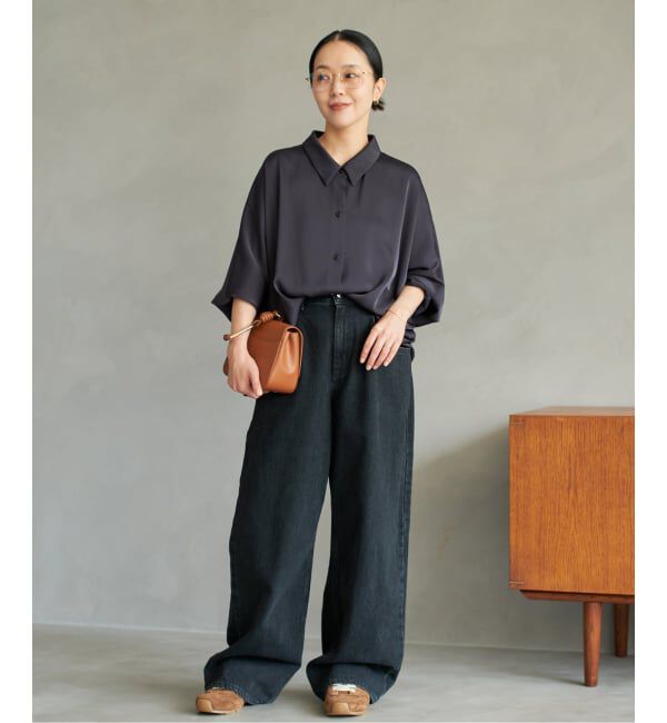 Plage「dull satin dolman ブラウス」|シャツ・ブラウス|