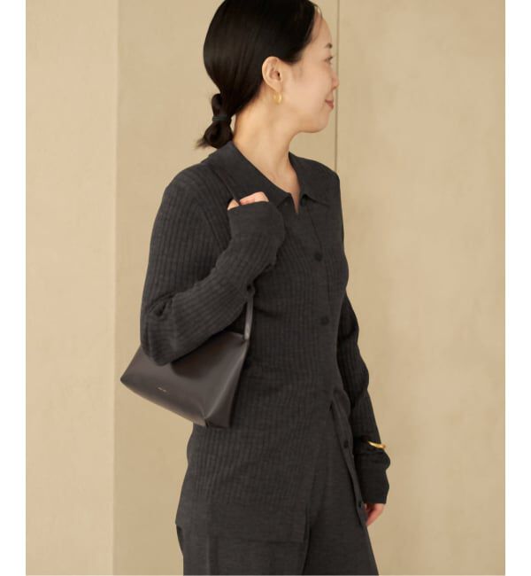 Plage「Collar Wide Rib カーディガン」|カーディガン|