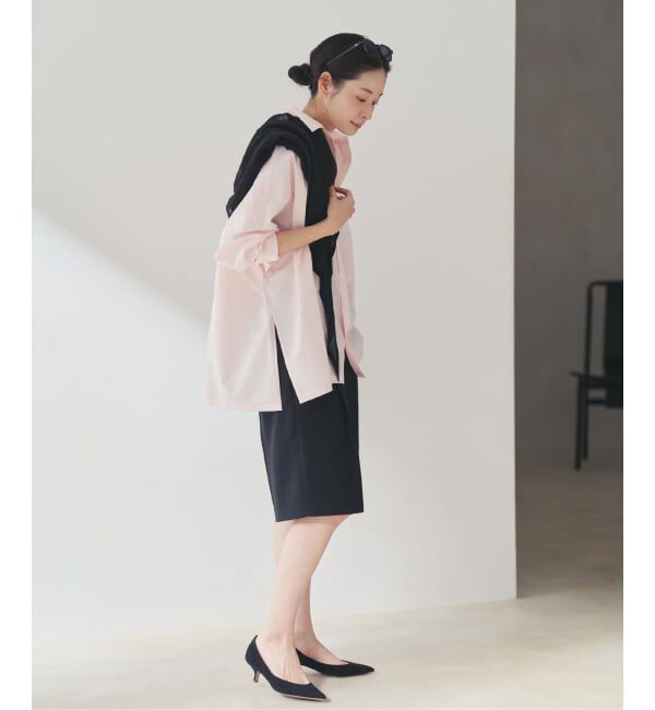 Plage「《予約》Typewrter Poncho シャツ」|シャツ・ブラウス|