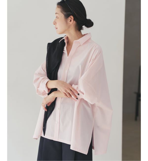 Plage「《予約》Typewrter Poncho シャツ」|シャツ・ブラウス|