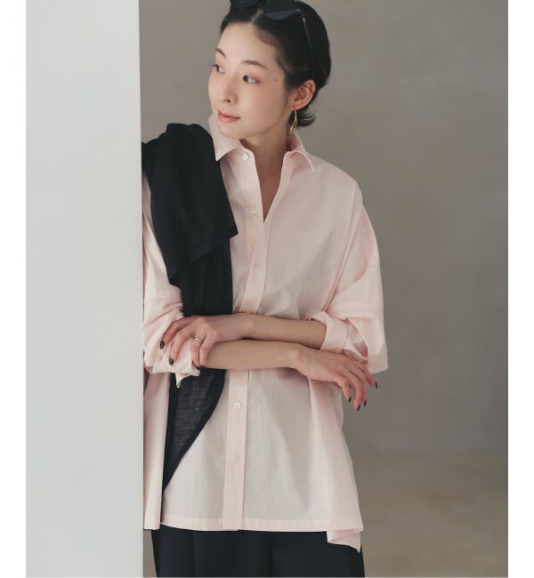 Plage「《予約》Typewrter Poncho シャツ」|シャツ・ブラウス|