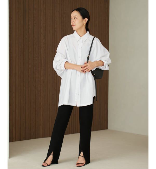 Plage「《追加予約》Light OX Poncho シャツ」|シャツ・ブラウス|