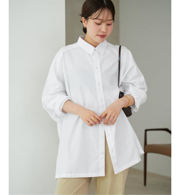 Plage「《追加予約》Light OX Poncho シャツ」|シャツ・ブラウス|