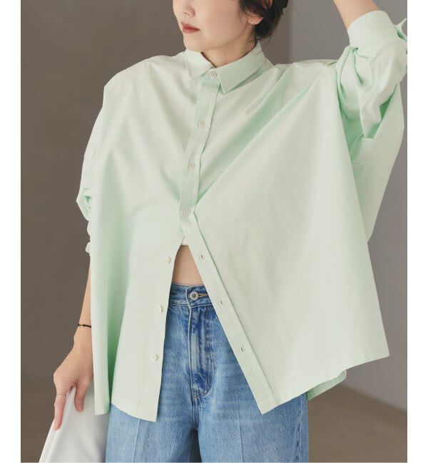 Plage「《追加予約》Light OX Poncho シャツ」|シャツ・ブラウス|