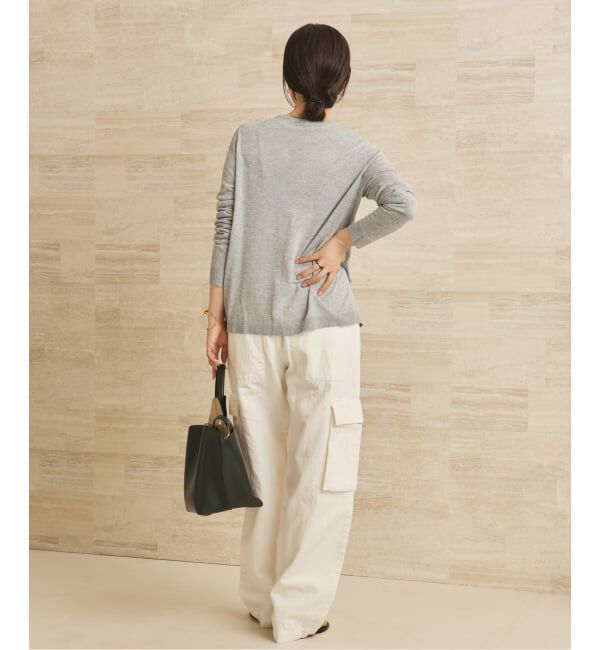 Plage「《追加予約》vis/silk mix カーディガン」|カーディガン|