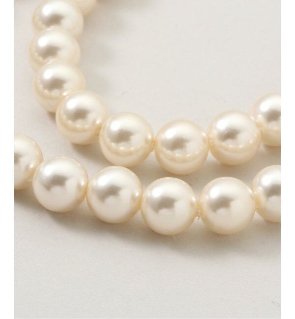 SLOBE IENA「《追加2》SLOBE ロングパールネックレス」|ネックレス|