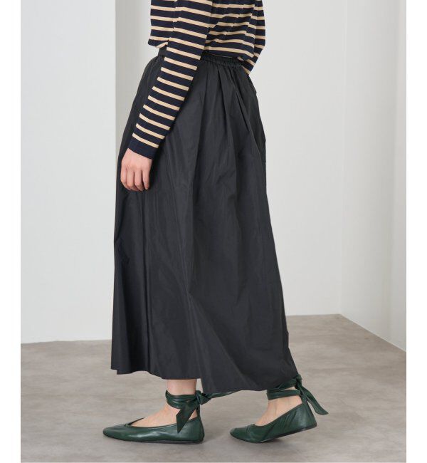 IENA「タフタフレアスカート」|スカート|