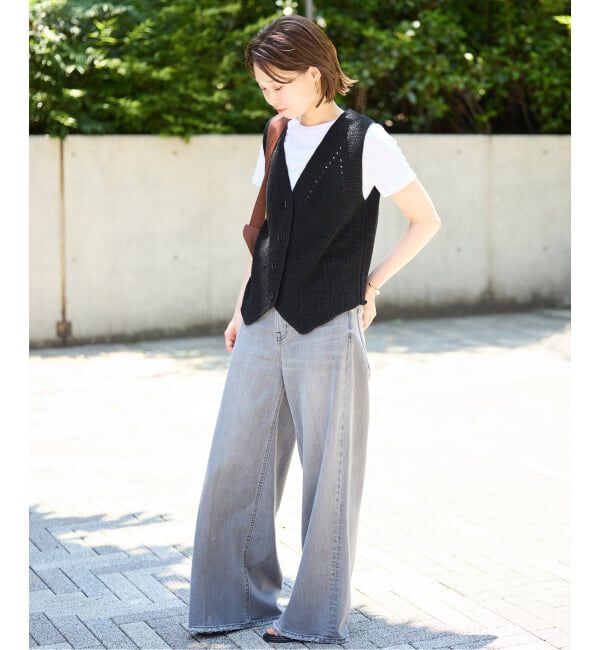 SLOBE IENA「《追加》ニットジレ」|ニット・セーター|