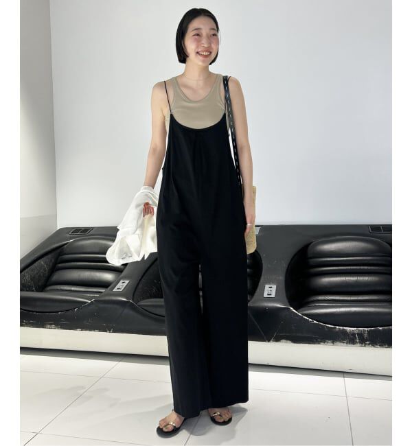 SLOBE IENA「《接触冷感》Albini キャミサロペット」|オールインワン|