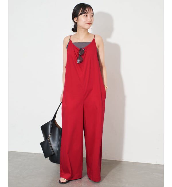 SLOBE IENA「《接触冷感》Albini キャミサロペット」|オールインワン|