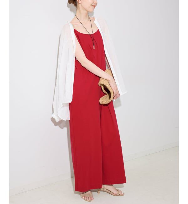 SLOBE IENA「《接触冷感》Albini キャミサロペット」|オールインワン|