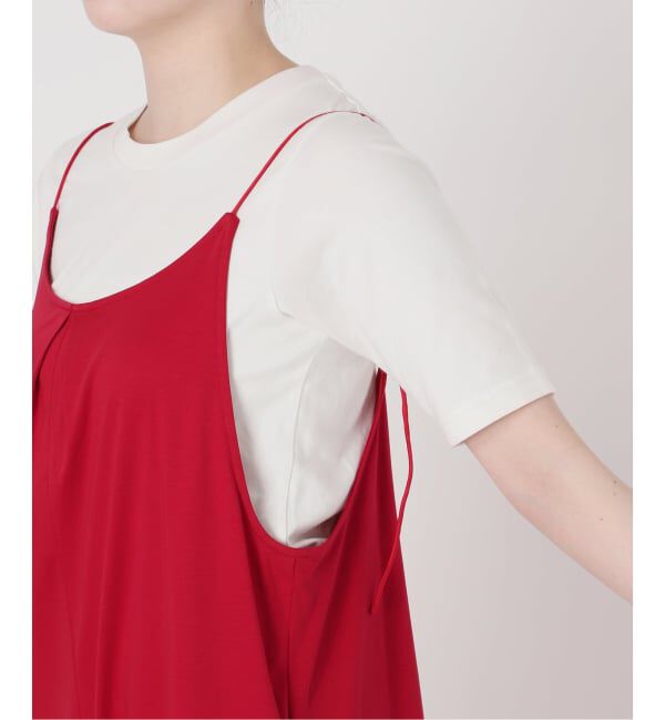 SLOBE IENA「《接触冷感》Albini キャミサロペット」|オールインワン|