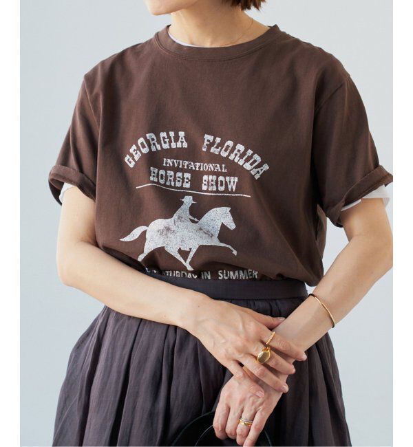 IENA「《追加》COUTURE D&rsquo;ADAM/クチュールドアダム Vintage Remake TEE」|Tシャツ・カットソー|