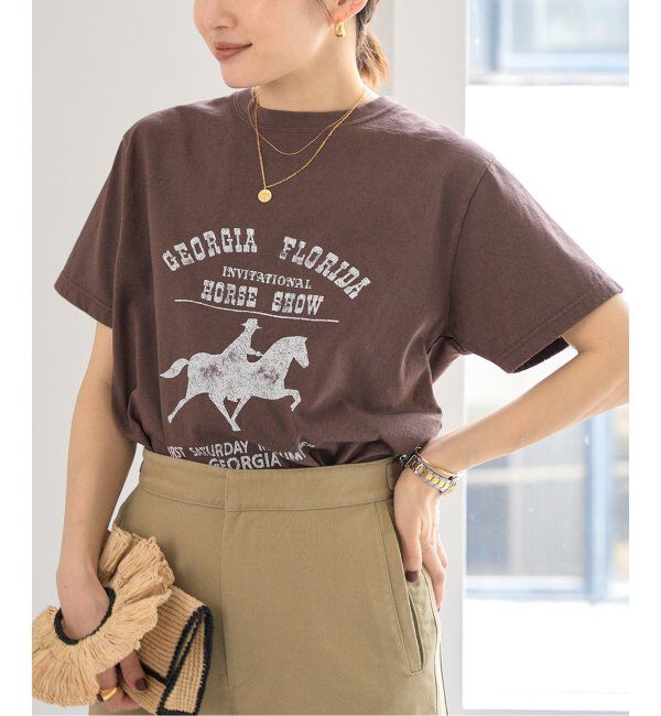 IENA「《追加》COUTURE D&rsquo;ADAM/クチュールドアダム Vintage Remake TEE」|Tシャツ・カットソー|