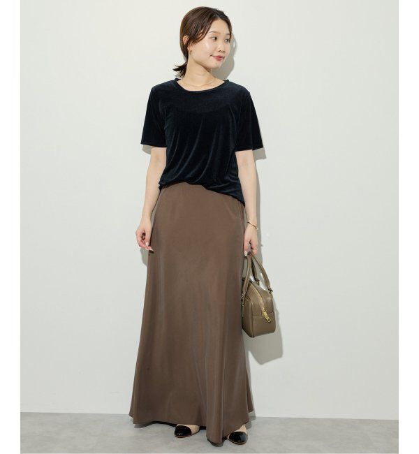 SLOBE IENA「ベロアTシャツ」|Tシャツ・カットソー|