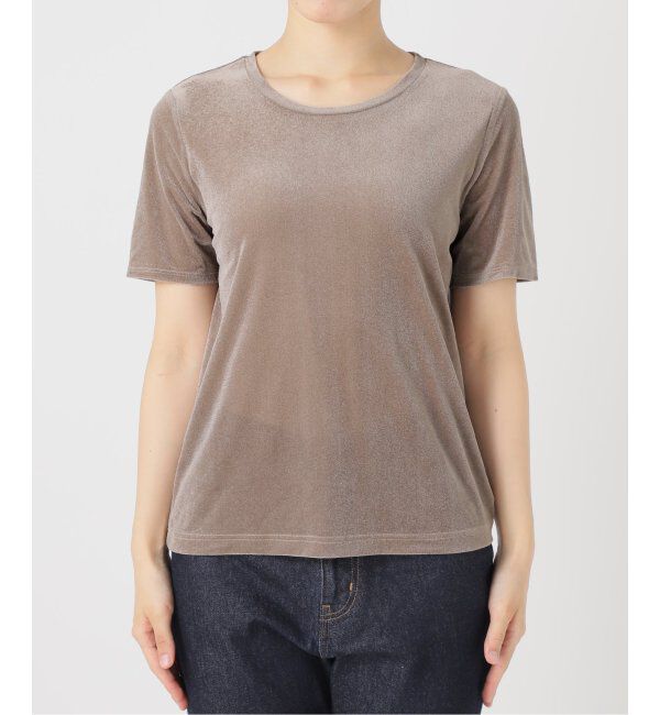 SLOBE IENA「ベロアTシャツ」|Tシャツ・カットソー|