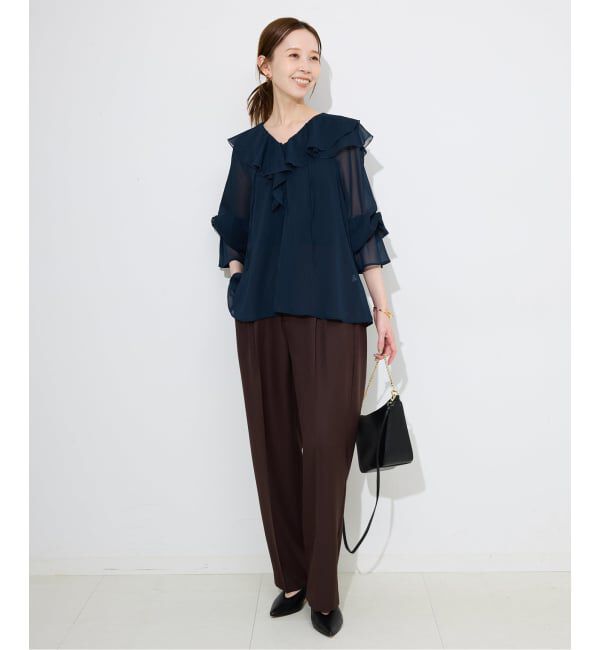 SLOBE IENA「SLOBE ベルトバックスリングパンプス」|パンプス|