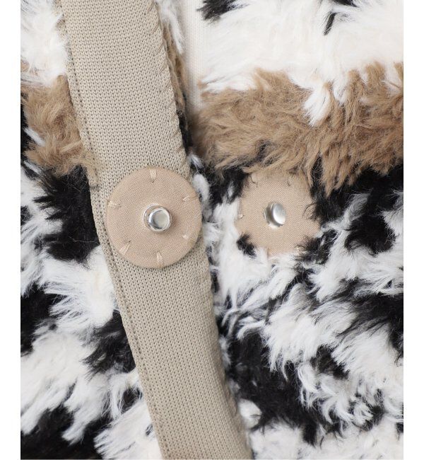 SLOBE IENA「フェイクファーニットベスト」|ベスト・ジレ|