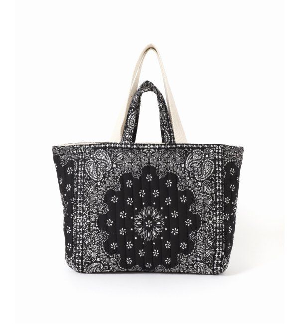 IENA「MALUS/マリュス BANDANA QUILTING BIG BAG トートバッグ」|トートバッグ|