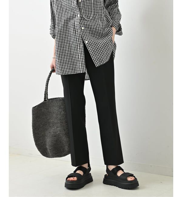 SLOBE IENA「《3サイズ展開/追加》スティックパンツ」|スラックス|