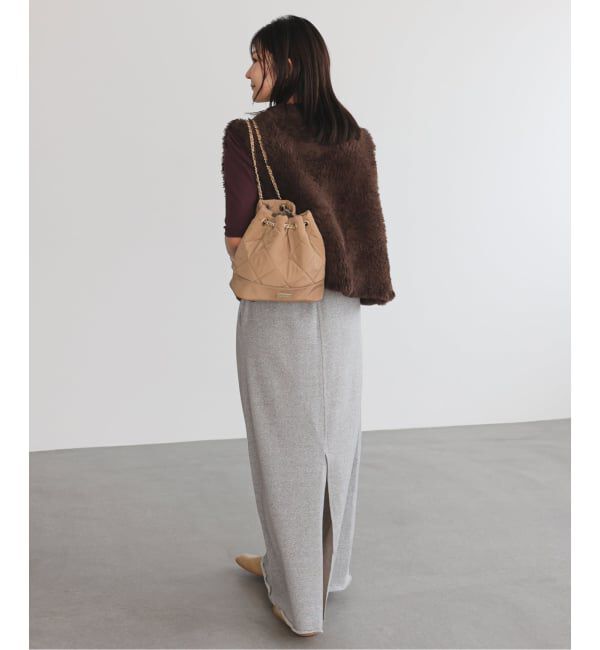 SLOBE IENA「OUTDOOR/アウトドア SLOBE別注 キルティングチェーンリュック」|リュック|