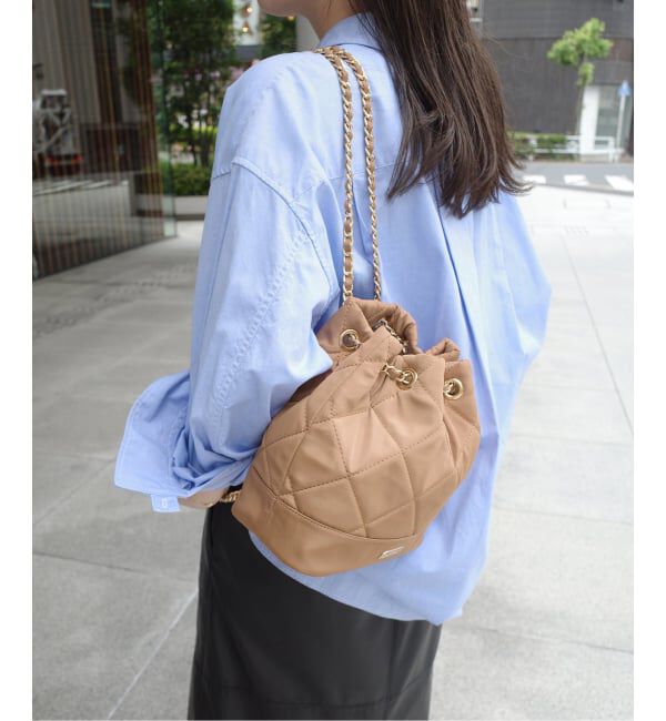 SLOBE IENA「OUTDOOR/アウトドア SLOBE別注 キルティングチェーンリュック」|リュック|