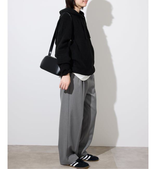 SLOBE IENA「パウダーツイルイージーテーパードパンツ」|その他|