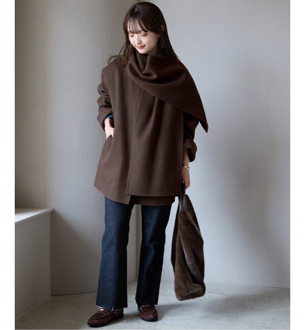 SLOBE IENA「LE DENIM MOMMY ANKLE LEG」|デニム|