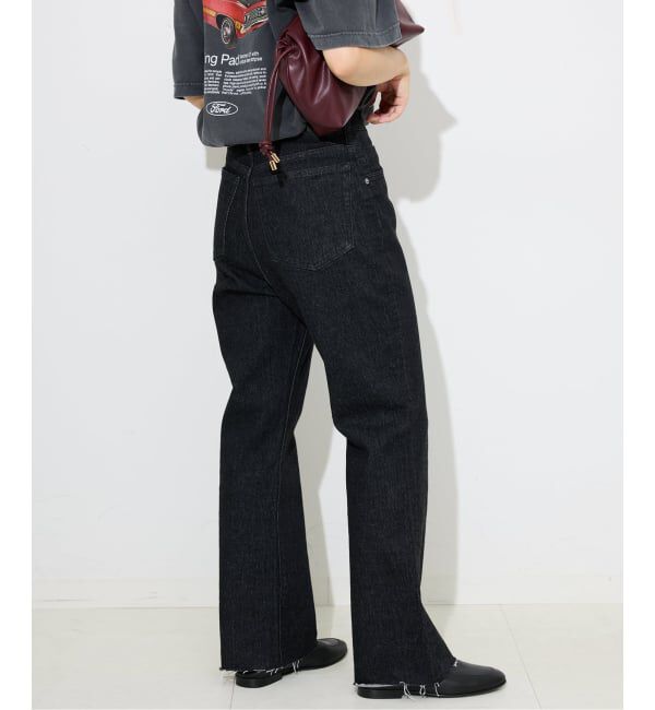 SLOBE IENA「LE DENIM MOMMY ANKLE LEG」|デニム|