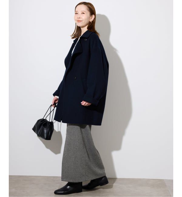 SLOBE IENA「ツイードリラックスIラインスカート」|スカート|