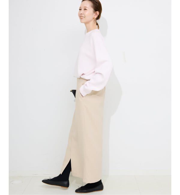 SLOBE IENA「ツイードリラックスIラインスカート」|スカート|