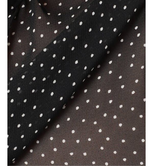 SLOBE IENA「【Jeu de Coeurs & Pois】ドットハートワンピース」|ワンピース|