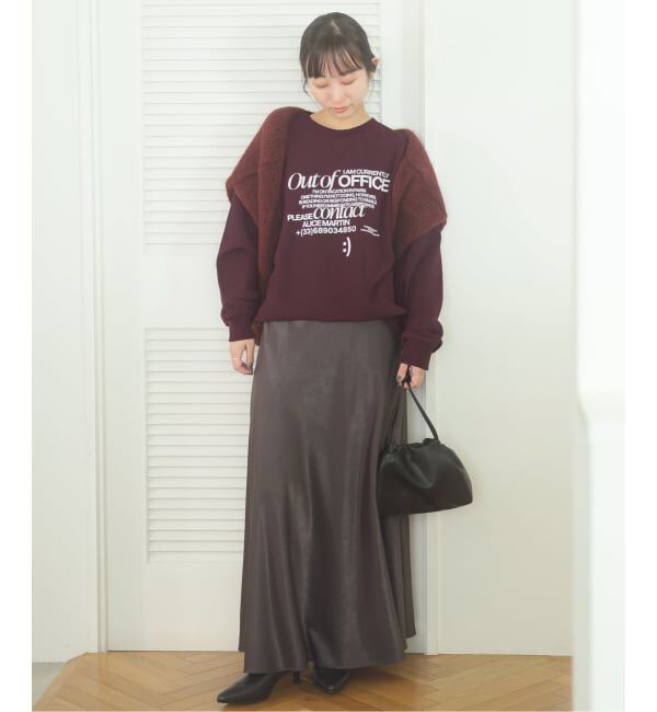 SLOBE IENA「RUSSELL&times;LOUNA ロゴスウェット」|スウェット・ジャージ|