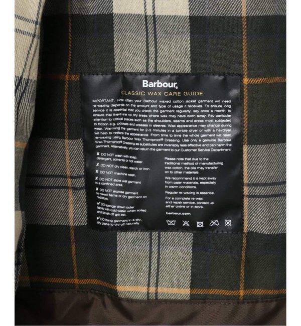 EDIFICE「Barbour(バブアー) OS TRANSPORT/トランスポート WAX MWX1678」|その他|