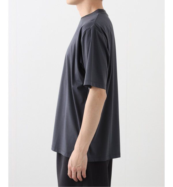 EDIFICE「E. SILK MIX JQ NECK Tシャツ」|Tシャツ・カットソー|