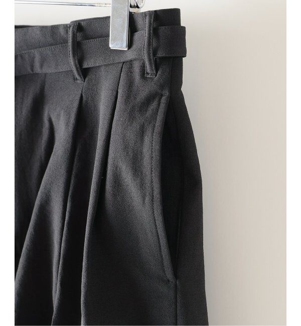 EDIFICE「シャンタン ベルテッド 2プリーツ ショーツ」|その他|