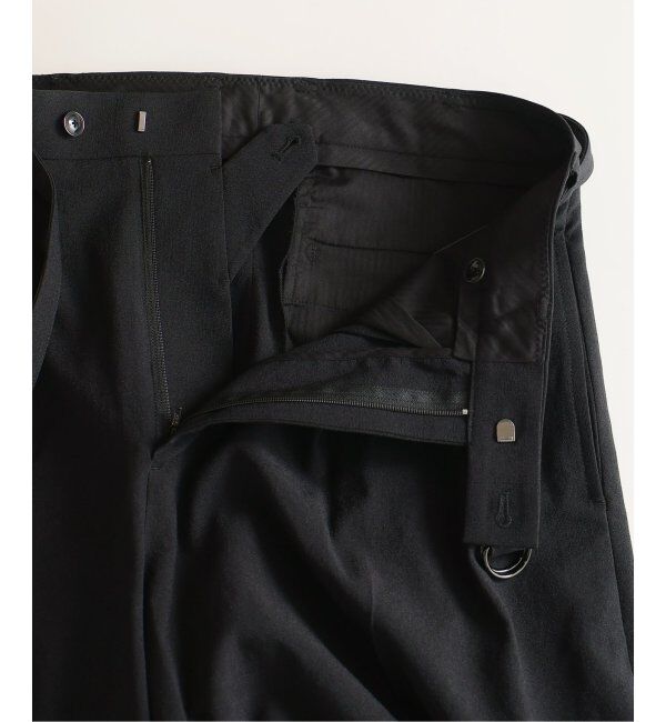 EDIFICE「シャンタン ベルテッド 2プリーツ ショーツ」|その他|