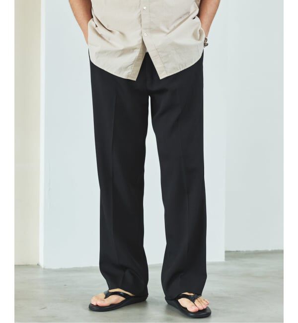 EDIFICE「ウールドビー カルゼ パンツ」|スラックス|