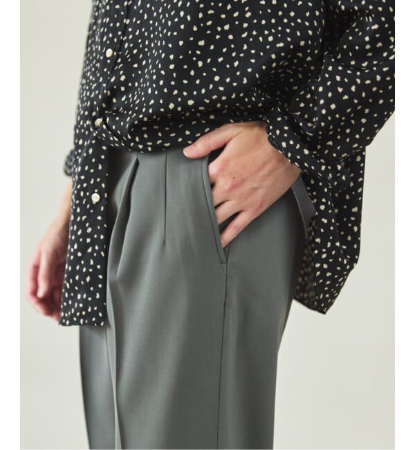 EDIFICE「ウールドビー カルゼ パンツ」|スラックス|