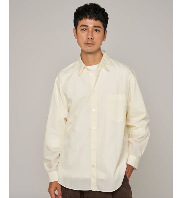 EDIFICE「Japan made 200/2 ポプリン シャツ」|シャツ・ブラウス|