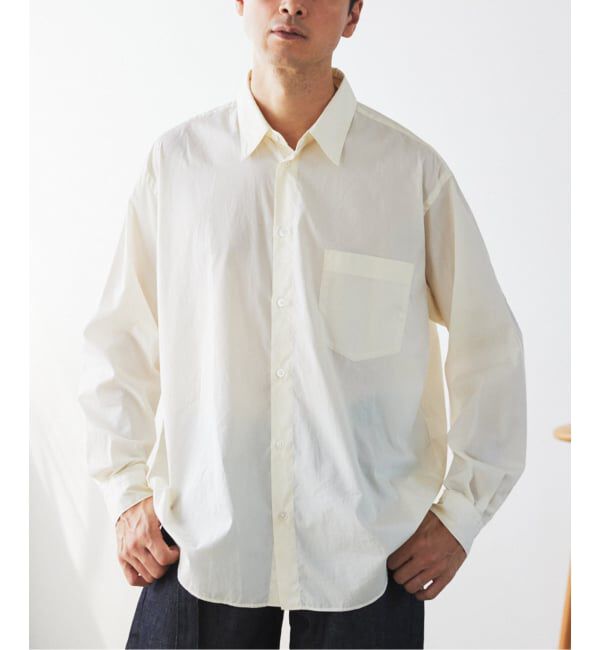 EDIFICE「Japan made 200/2 ポプリン シャツ」|シャツ・ブラウス|