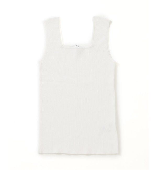 JOURNAL STANDARD relume「《追加》Vis/Polyスクエアネックリブタンクトップ」|タンクトップ|