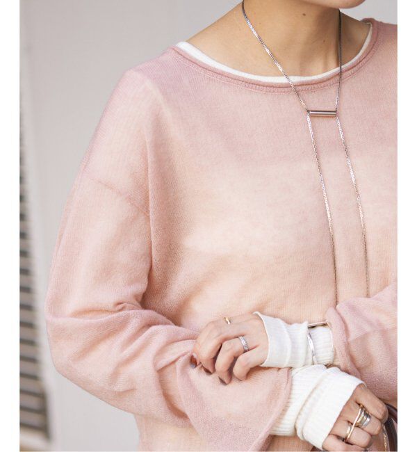 JOURNAL STANDARD「《追加》シアーアルパカMIXプルオーバー」|ニット・セーター|