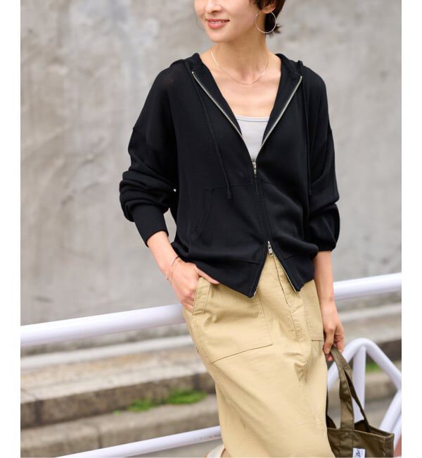 JOURNAL STANDARD relume「ハイゲージフーディ」|パーカー|ブラック