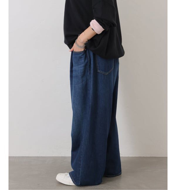 journal standard luxe「《追加 3》10OZデニム コラパンツ」|デニム|