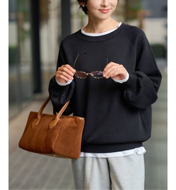 JOURNAL STANDARD relume「《WEB限定追加》スウェットライクベーシックニット」|ニット・セーター|