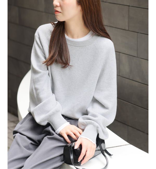 JOURNAL STANDARD relume「《WEB限定追加》スウェットライクベーシックニット」|ニット・セーター|