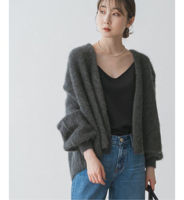 NOBLE「FOX/Caファーニットカーディガン」|カーディガン|