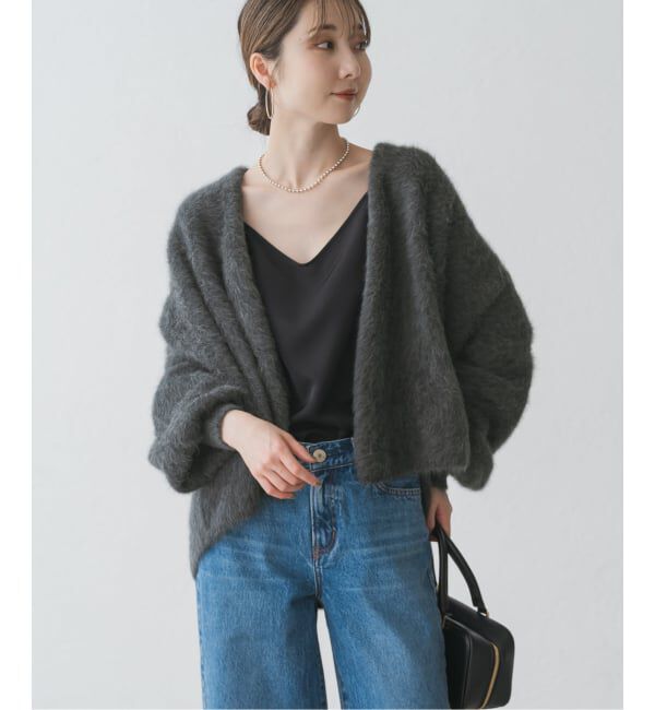 NOBLE「FOX/Caファーニットカーディガン」|カーディガン|